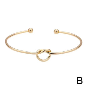 Planet Gates B / China Stainless Steel Bracelets Vintage Fashion Woven Twist Texture Bangles For Women Jewelry Statement Street Wear Goth Gifts