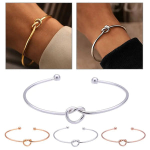 Planet Gates B / China Stainless Steel Bracelets Vintage Fashion Woven Twist Texture Bangles For Women Jewelry Statement Street Wear Goth Gifts
