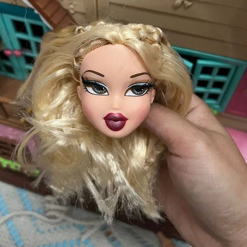 Planet Gates B / Only Head One Pieces Head Girl Doll's Head 1/7 Bjd with Sex Mouth Diy Dress Up Toy Accessories