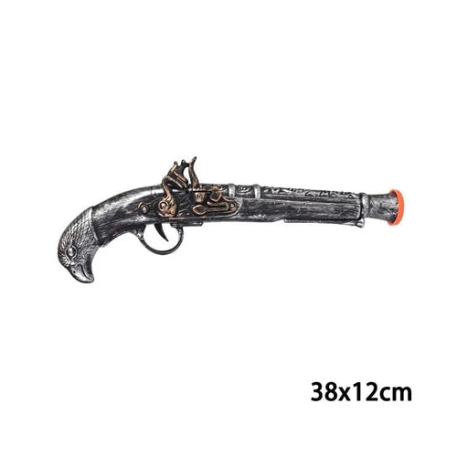 Planet Gates B Party Cosplay Pirate Toy Gun Furnishings Family Pistol Retro Festival Halloween Boys Toys