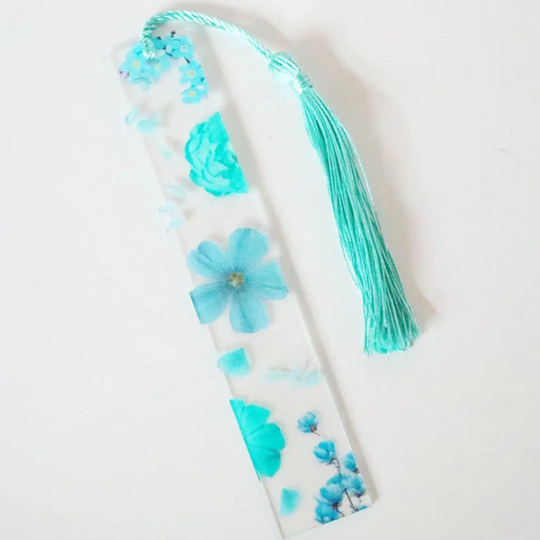 Planet Gates B Pretty Flower Acrylic Ruler Bookmarks with Tassels 14cm Ruler Bookmark Student Teacher Stationery School/office Supplies