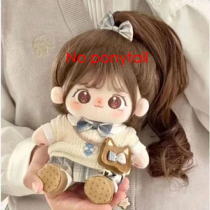 Planet Gates B / Skeletonless 20cm Miaomiao Cotton Doll Stock Interchangeable Baby Clothes Plush Doll Dress Up Cospslay Anime Figure Children Girl Toys