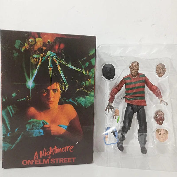 Planet Gates B with box NECA Freddy Krueger Action Figure Collectible Model Toy Halloween Horror Christmas Gifts