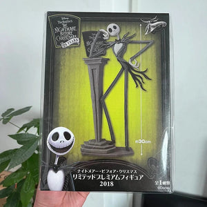Planet Gates B / with box The Nightmare Before Christmas Jack Skellington Action Figure 12 Face Jack Jack Chair Special Version Model Toy Hallowen Present