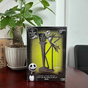 Planet Gates B / with box The Nightmare Before Christmas Jack Skellington Action Figure 12 Face Jack Jack Chair Special Version Model Toy Hallowen Present
