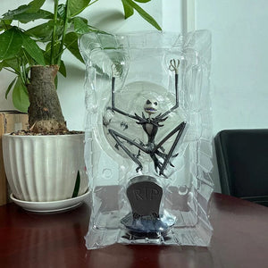 Planet Gates B / with box The Nightmare Before Christmas Jack Skellington Action Figure 12 Face Jack Jack Chair Special Version Model Toy Hallowen Present