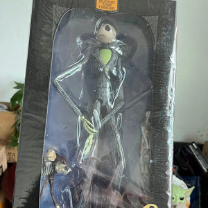 Planet Gates B / with box The Nightmare Before Christmas Jack Skellington Action Figure 12 Face Jack Jack Chair Special Version Model Toy Hallowen Present