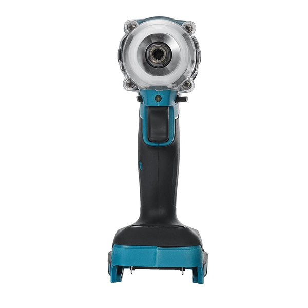 Planet Gates B Without Battery / CHINA Drillpro 520N.M Brushless Cordless Electric Impact Wrench 1/2 inch Socket Wrench Power Tools Rechargeable For Makita 18V Battery