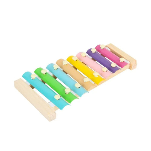 Planet Gates B Wooden 8 Tones Multicolor Xylophone Wood Musical Instrument Toys For Baby Kids Wood Musical Instrument Toys Accessories