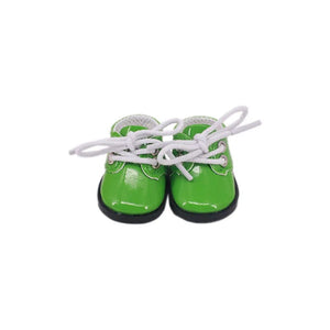 Planet Gates B1121 Doll 5.5cm Leather Shoes Mini Toy Shoes For BJD 1/6 14.5 Inch Wellie Wisher&Nancys&32-34 cm Paola Reina Russian Toys