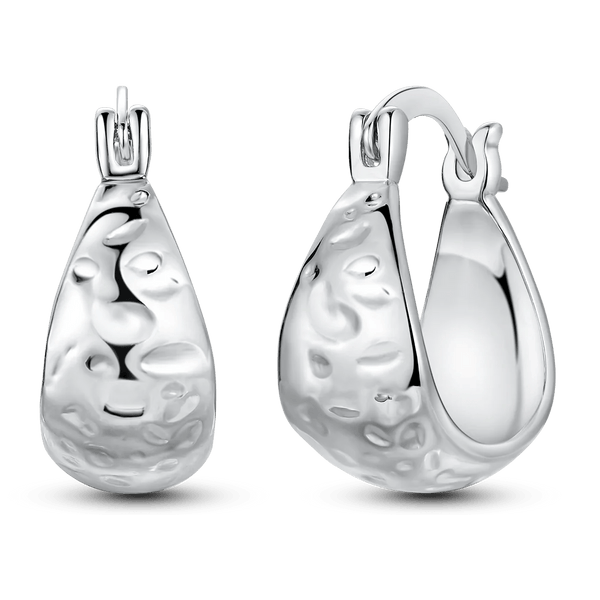 Planet Gates B2E256 2024 New Sterling Silver S9255 Solid Color Atmospheric Earrings Ear Loops Simple Fine Jewelry Women Girls Fashion Party Gift