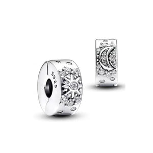 Planet Gates B4543 NEW 925 Sterling Silver Charm Fit Original Bracelet Accessories Women Jewelry White Series Football Snake Dreamcatcher Cross