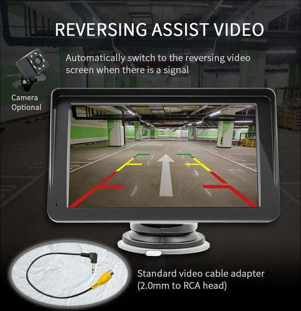 Planet Gates B5300 and CAM BQCC 7inch Car Radio Multimedia Video Player Wireless Carplay And Wireless Android Auto Touch Screen Sun Visor 5300