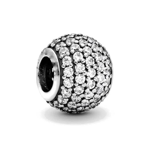 Planet Gates B542-Y NEW 925 Sterling Silver Charm Fit Original Bracelet Accessories Women Jewelry White Series Football Snake Dreamcatcher Cross