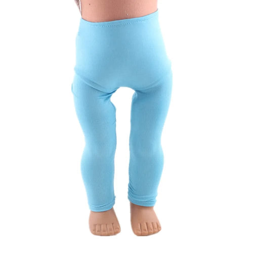 Planet Gates B862 1 Set Doll Clothes Leggings Yoga Pants Accessories Fit 18Inch American Girl Doll&43cm Newborn Baby Doll Our Generation Clothes