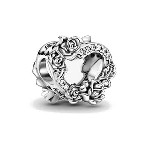 Planet Gates B881 NEW 925 Sterling Silver Charm Fit Original Bracelet Accessories Women Jewelry White Series Football Snake Dreamcatcher Cross