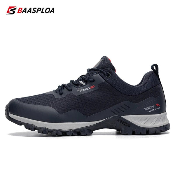 Planet Gates Baasploa New Men's Anti-Skid Wear-Resistant Hiking Shoes Fashion Waterproof Outdoor Travel shoes Sneaker Comfortable Male Shoes