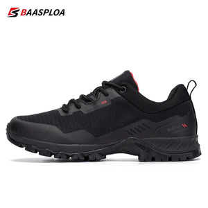 Planet Gates Baasploa New Men's Anti-Skid Wear-Resistant Hiking Shoes Fashion Waterproof Outdoor Travel shoes Sneaker Comfortable Male Shoes