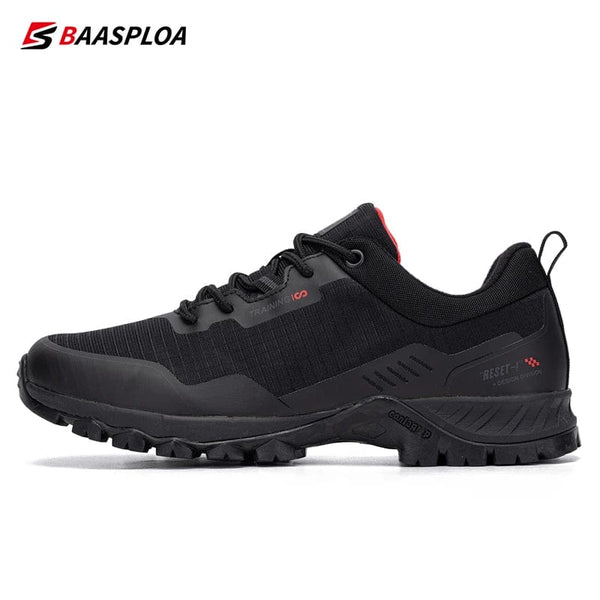 Planet Gates Baasploa New Men's Anti-Skid Wear-Resistant Hiking Shoes Fashion Waterproof Outdoor Travel shoes Sneaker Comfortable Male Shoes