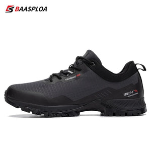 Planet Gates Baasploa New Men's Anti-Skid Wear-Resistant Hiking Shoes Fashion Waterproof Outdoor Travel shoes Sneaker Comfortable Male Shoes