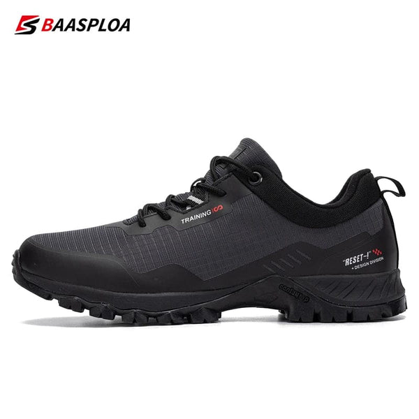 Planet Gates Baasploa New Men's Anti-Skid Wear-Resistant Hiking Shoes Fashion Waterproof Outdoor Travel shoes Sneaker Comfortable Male Shoes