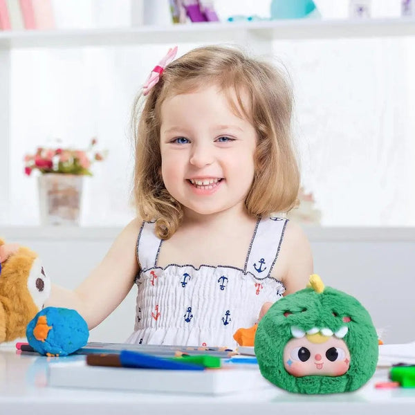 Planet Gates Baby 3 years old V1 V2 Animal Party Doll Random Style Baby Three olds V1/V2 Dolls Cute Plush Doll Soft Doll Throw Pillow Toys
