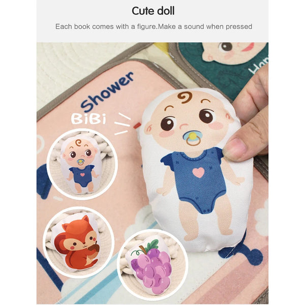 Planet Gates Baby Books Toys Cloth Books Children Learning Games Educational Toys Baby Early Education Toys Parent-Child Interaction