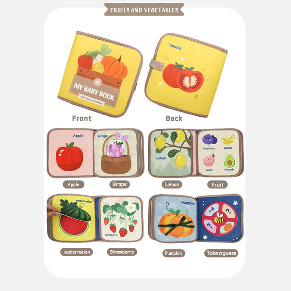 Planet Gates Baby Books Toys Cloth Books Children Learning Games Educational Toys Baby Early Education Toys Parent-Child Interaction