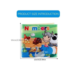 Planet Gates Baby Cloth Books Enlightenment Early Educational Toys Kids Fruits Animal Numbers Food Cognitive Book for Toddlers 12-72 Month