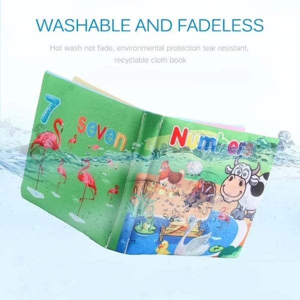 Planet Gates Baby Cloth Books Enlightenment Early Educational Toys Kids Fruits Animal Numbers Food Cognitive Book for Toddlers 12-72 Month