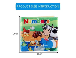 Planet Gates Baby Cloth Books Enlightenment Early Educational Toys Kids Fruits Animal Numbers Food Cognitive Book for Toddlers 12-72 Month