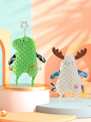 Planet Gates Baby Infant Animal Soothing Placate Towel Cartoon Plush Bear Rabbits Placate Dolls for Newbron Soft Comfortable Towel