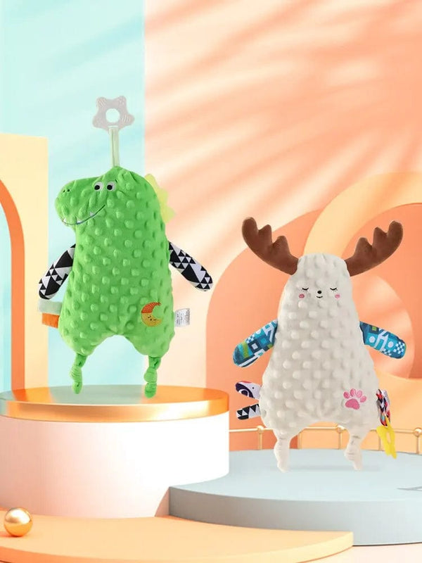 Planet Gates Baby Infant Animal Soothing Placate Towel Cartoon Plush Bear Rabbits Placate Dolls for Newbron Soft Comfortable Towel