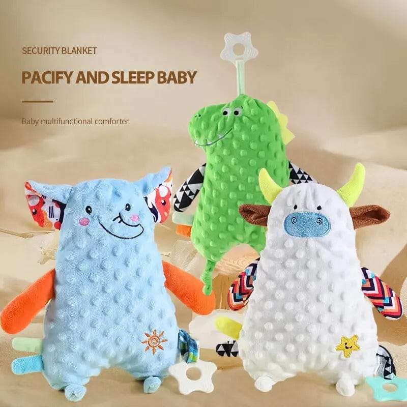 Planet Gates Baby Infant Animal Soothing Placate Towel Cartoon Plush Bear Rabbits Placate Dolls for Newbron Soft Comfortable Towel
