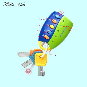 Planet Gates Baby Toy Musical Car Key Vocal Smart Remote Car Voices Pretend Play Educational Toys For Children Baby Music Toys