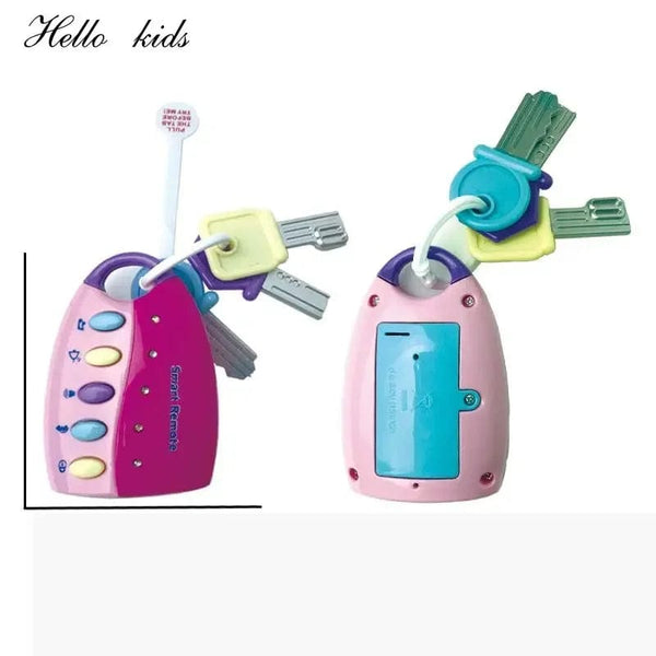 Planet Gates Baby Toy Musical Car Key Vocal Smart Remote Car Voices Pretend Play Educational Toys For Children Baby Music Toys