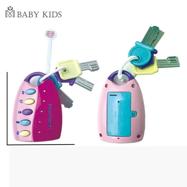 Planet Gates Baby Toy Musical Car Key Vocal Smart Remote Car Voices Pretend Play Educational Toys For Children Baby Music Toys