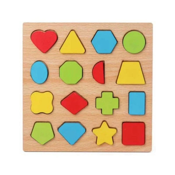 Planet Gates Baby Wooden Montessori Puzzle Child Game Wooden Puzzle 3D Cartoon Animal Puzzle Babies Toys Puzzles For Kids 1 2 3 Year Old