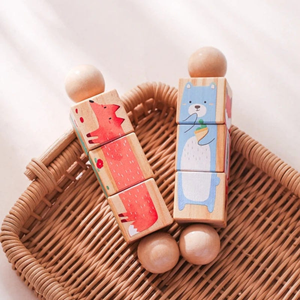 Planet Gates Baby Wooden Rotating Jigsaw Puzzle Hand bell Toy Baby Mobile Musical Rattle Toy Montessori Puzzle Game For Babies Newbaby Gift