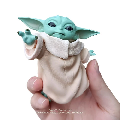 Planet Gates Baby Yoda Hasbro Star Wars Movies Master Baby Yoda Darth Action Mandalorian Anime Figures Collection Mini Kids Toy Model for Children Gift