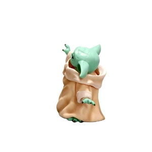 Planet Gates Baby Yoda Hasbro Star Wars Movies Master Baby Yoda Darth Action Mandalorian Anime Figures Collection Mini Kids Toy Model for Children Gift