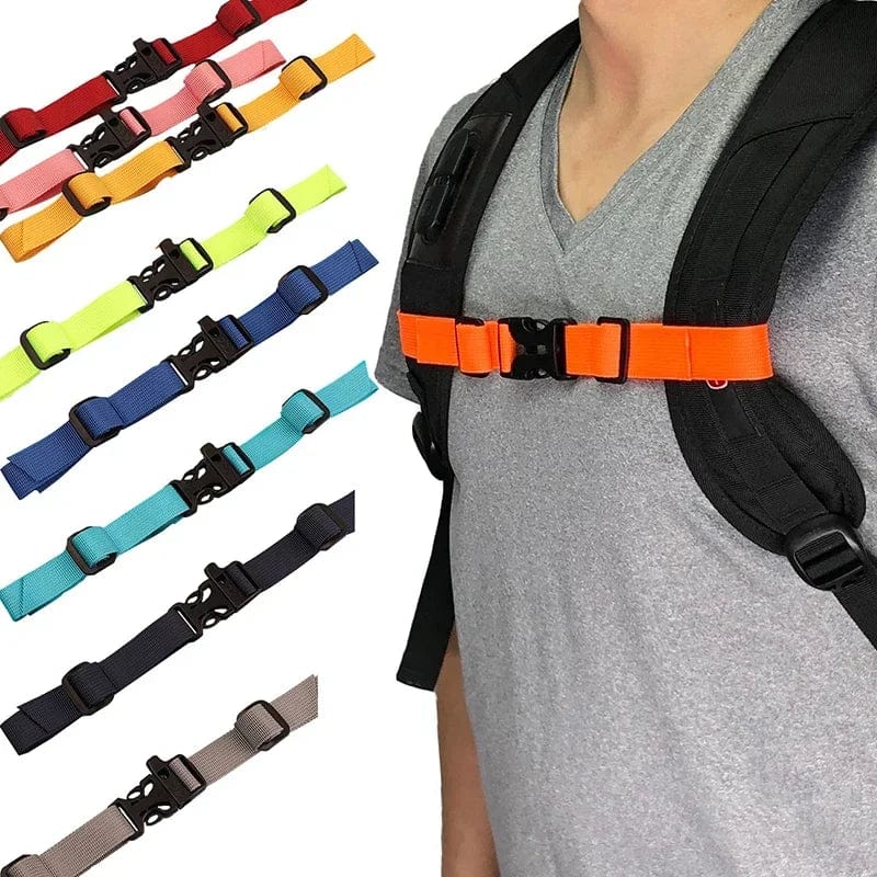 Planet Gates Backpack Chest Bag Strap Harness Adjustable Shoulder Strap For Bag Outdoor Camping Tactical Bags Straps Accessories For Backpack