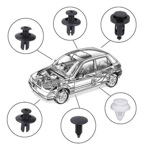 Planet Gates Bag Package / CHINA 100pcs Auto Fastener Clip Kit Fender Rivet Clips Car Body Push Retainer Pin Rivet Bumper Door Trim Panel Retainer Car Clips