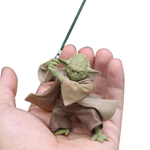 Planet Gates bag package Star Wars Mandalorian Master YODA with Sword Action Figure Toys