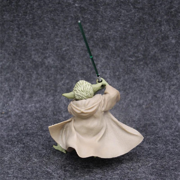 Planet Gates bag package Star Wars Mandalorian Master YODA with Sword Action Figure Toys