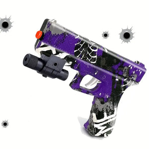 Planet Gates Ball Blaster Pistol Toys, Manual Blaster, NO Need Charge Outdoor Shooting Toys, Backyard Games Gift