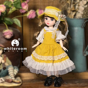 Planet Gates Ball jointed Doll Toys Bjd Dolls For Girls Dolls  1/6 Starry Gray Eyes 30cm Lolita Fashion Dress DIY Toy Children Birthday Gifts