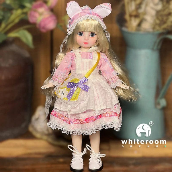 Planet Gates Ball jointed Doll Toys Bjd Dolls For Girls Dolls  1/6 Starry Gray Eyes 30cm Lolita Fashion Dress DIY Toy Children Birthday Gifts