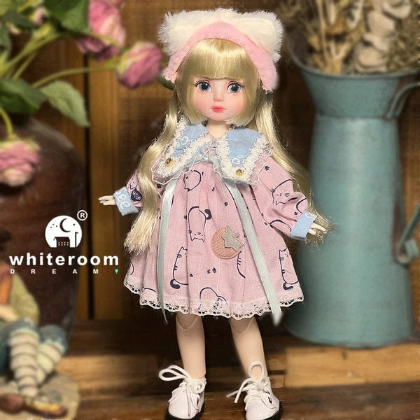 Planet Gates Ball jointed Doll Toys Bjd Dolls For Girls Dolls  1/6 Starry Gray Eyes 30cm Lolita Fashion Dress DIY Toy Children Birthday Gifts