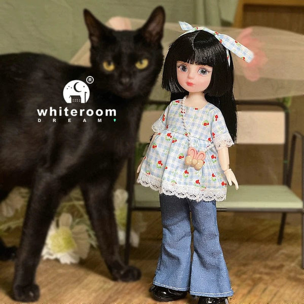 Planet Gates Ball jointed Doll Toys Bjd Dolls For Girls Dolls  1/6 Starry Gray Eyes 30cm Lolita Fashion Dress DIY Toy Children Birthday Gifts